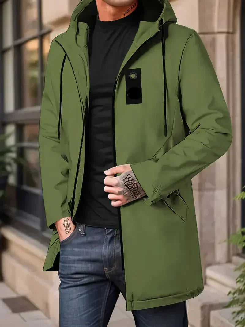 Conor | Kapucnis cipzáras férfi parka
