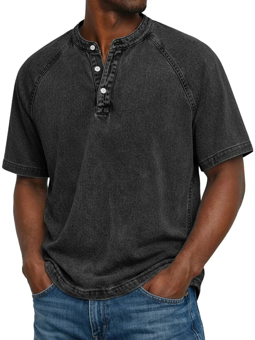 Curtis | Tengerész stílusú henley póló