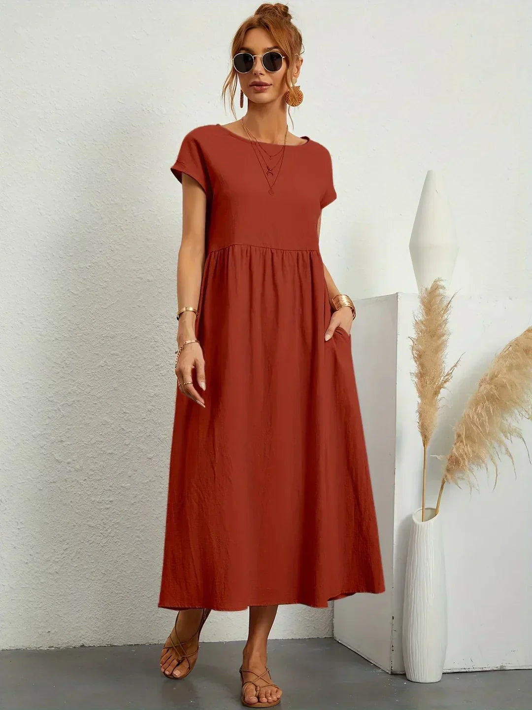 Gabrielle | Légies midi ruha időtlen eleganciával