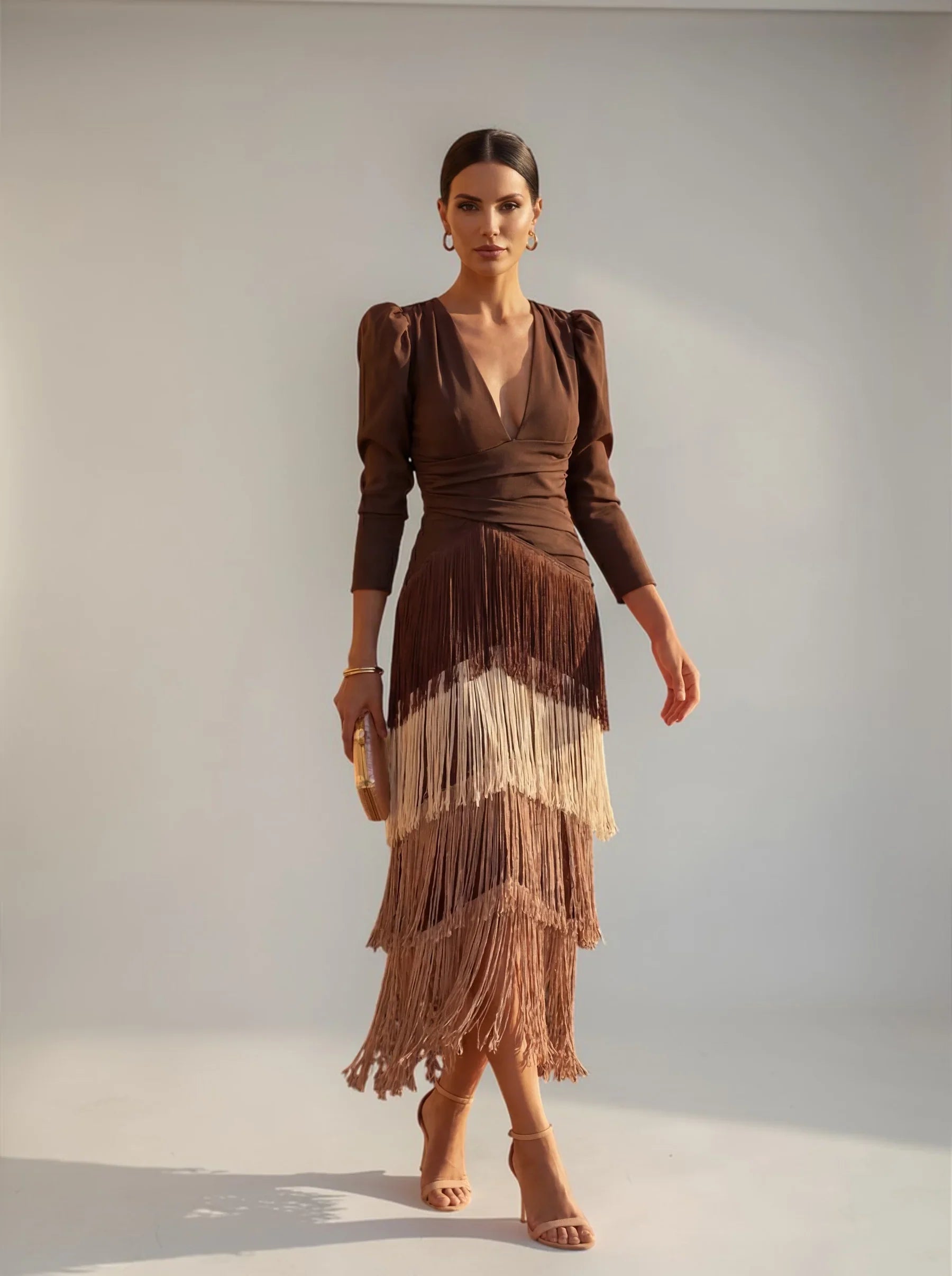 Sofi | Elegáns rojtos ruha