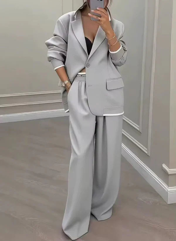 Monica | Elegáns női zakó és nadrág szett