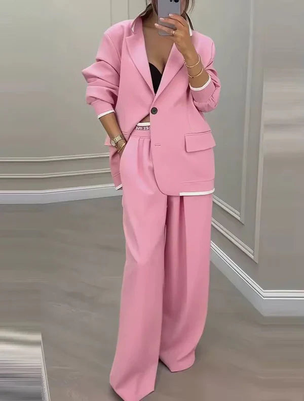 Monica | Elegáns női zakó és nadrág szett