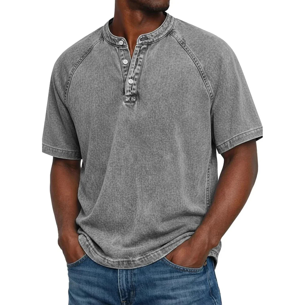 Curtis | Tengerész stílusú henley póló