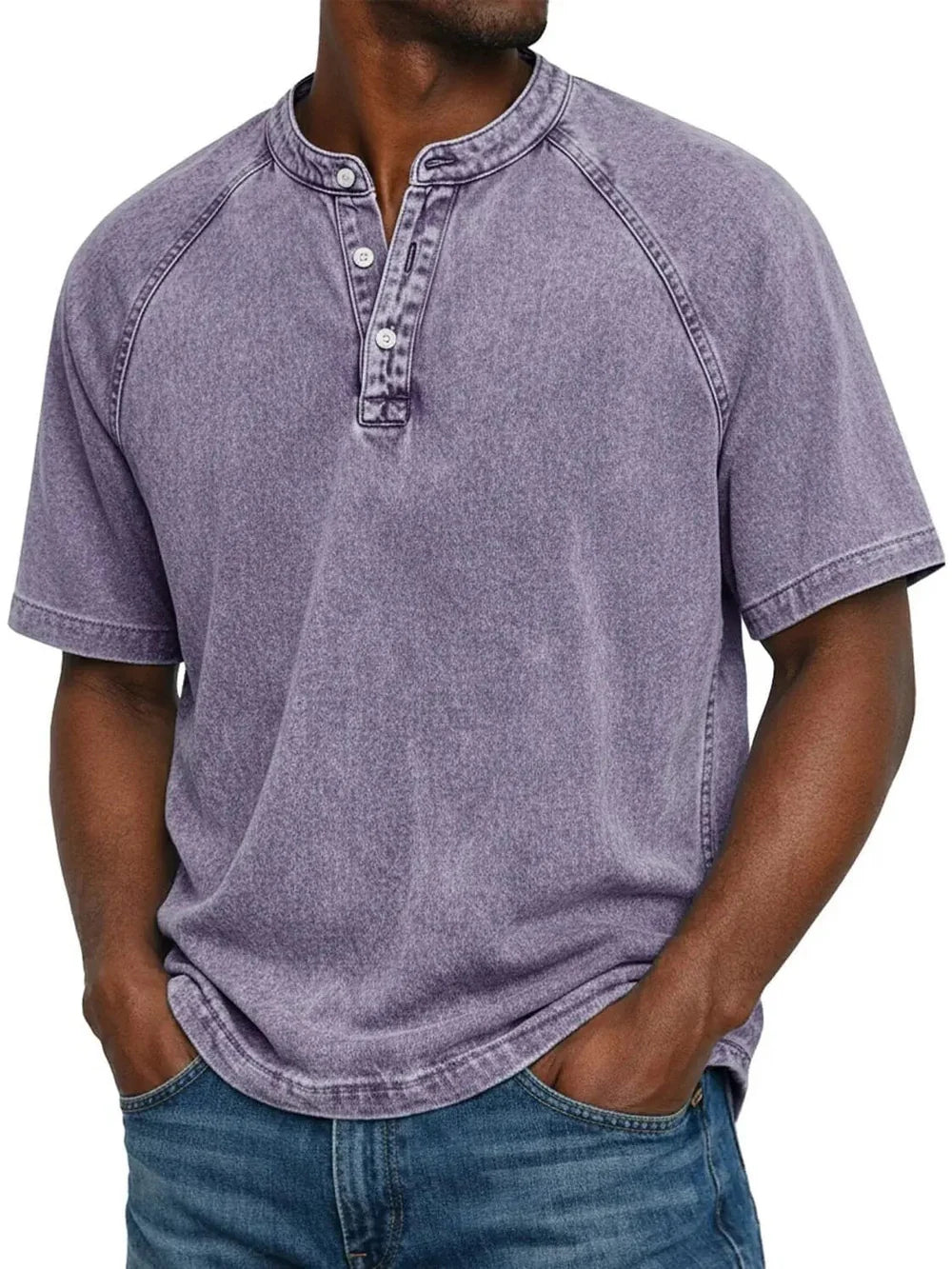 Curtis | Tengerész stílusú henley póló
