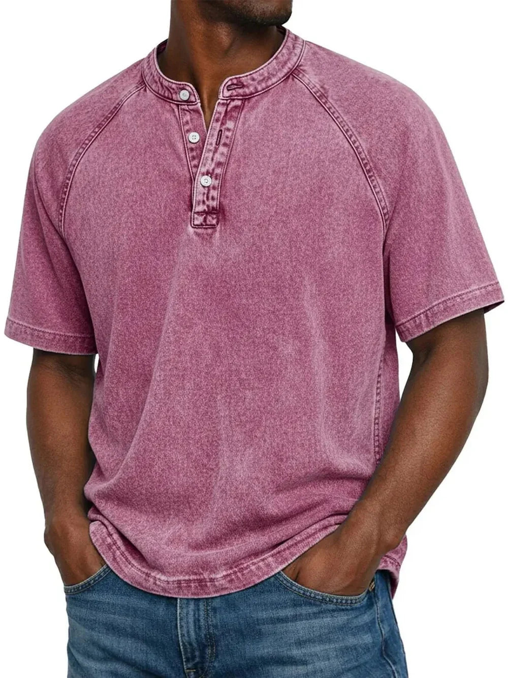 Curtis | Tengerész stílusú henley póló